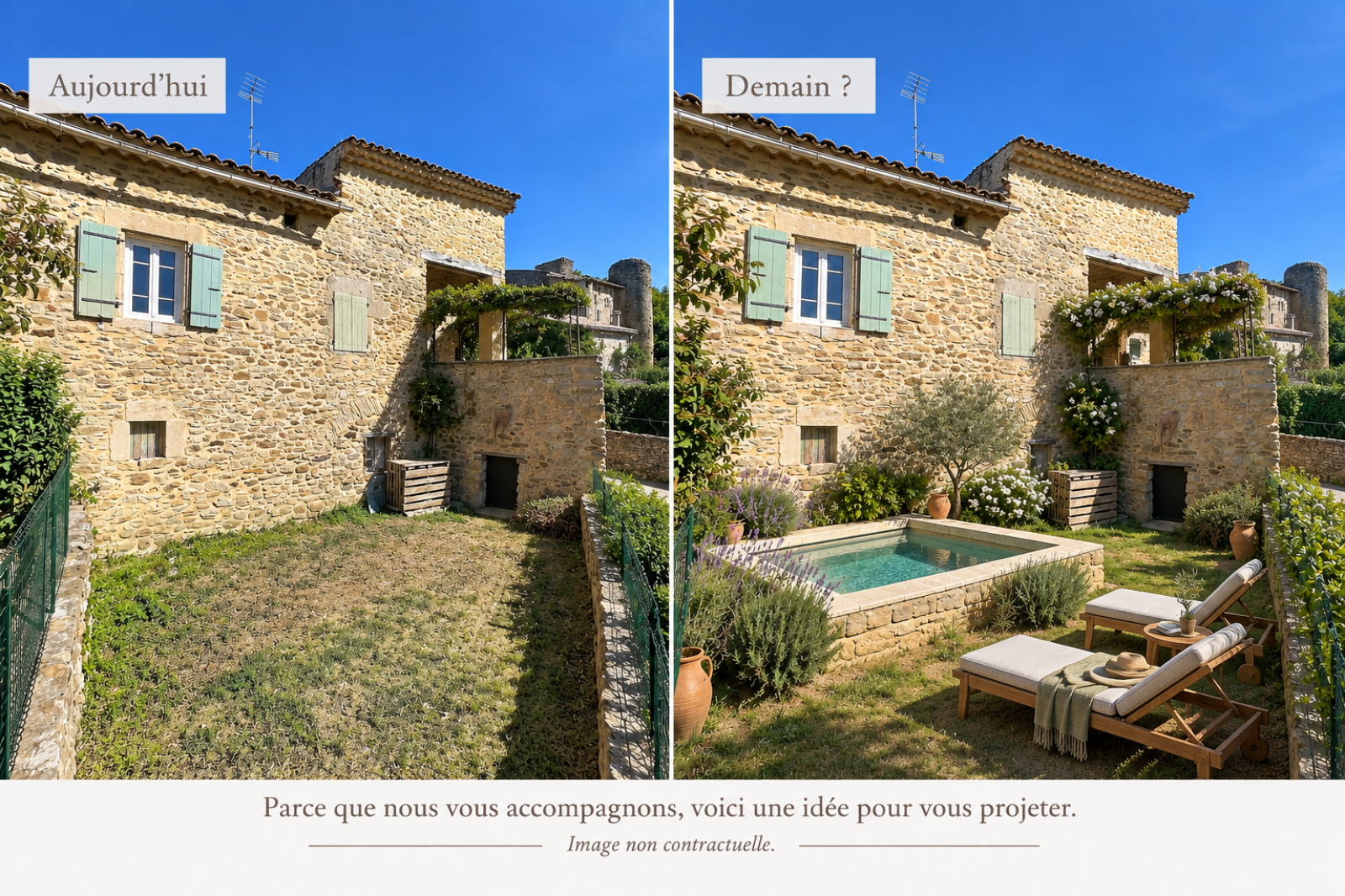 Image_6, Maison de village, Saint-André-d'Olérargues, ref :871